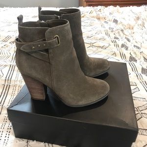 Michael Army Green Booties